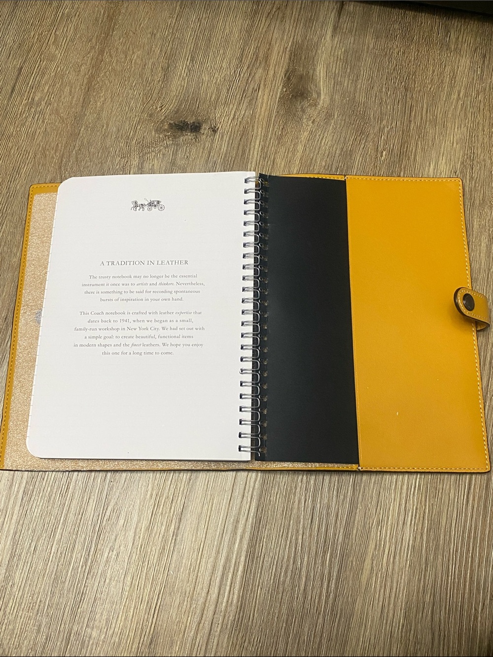 Coach Varsity Signature Notebook - Picture 5 of 8